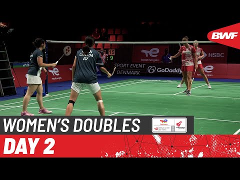 BWF Uber Cup | Bøje/Poulsen (DEN) vs Choi/Lai (CAN) | Group D