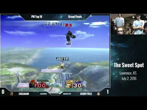 Grand FInals - Frizz (Fox) vs Eikelmann (Ganondorf, Bowser, Falco) - The Sweet Spot