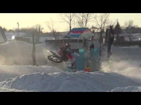 Snocross Nationals 2021 Day 1 Elk River, MN  Pro Snowbike Moto 1