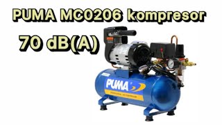 PUMA MC0206 tichý potravinářský bezolejový kompresor