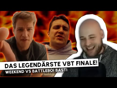Das legendärste VBT Finale! WEEKEND vs BATTLEBOI BASTI - VBT 2012 Splash Edition | REACTION