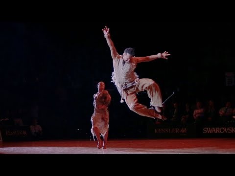 Denis Kikhtenko - Galina Akopian, RUS | GOC 2018 Stuttgart - PD Showcase Latin