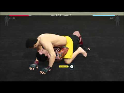 UFC 2 Career Mode pt2 - The Ultimate Fighter! First 2 Fights; Man W/O a Name