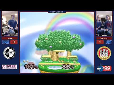 GG Bergen Liga Høst 2 - Naxx vs BenDesch - Losers Quarters - Melee