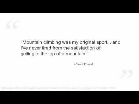 Steve Fossett Quotes