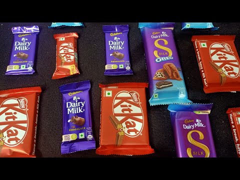 Dairy milk chocolate/kit kat chocolate/Oreo silk.. opening pocket for kids video..