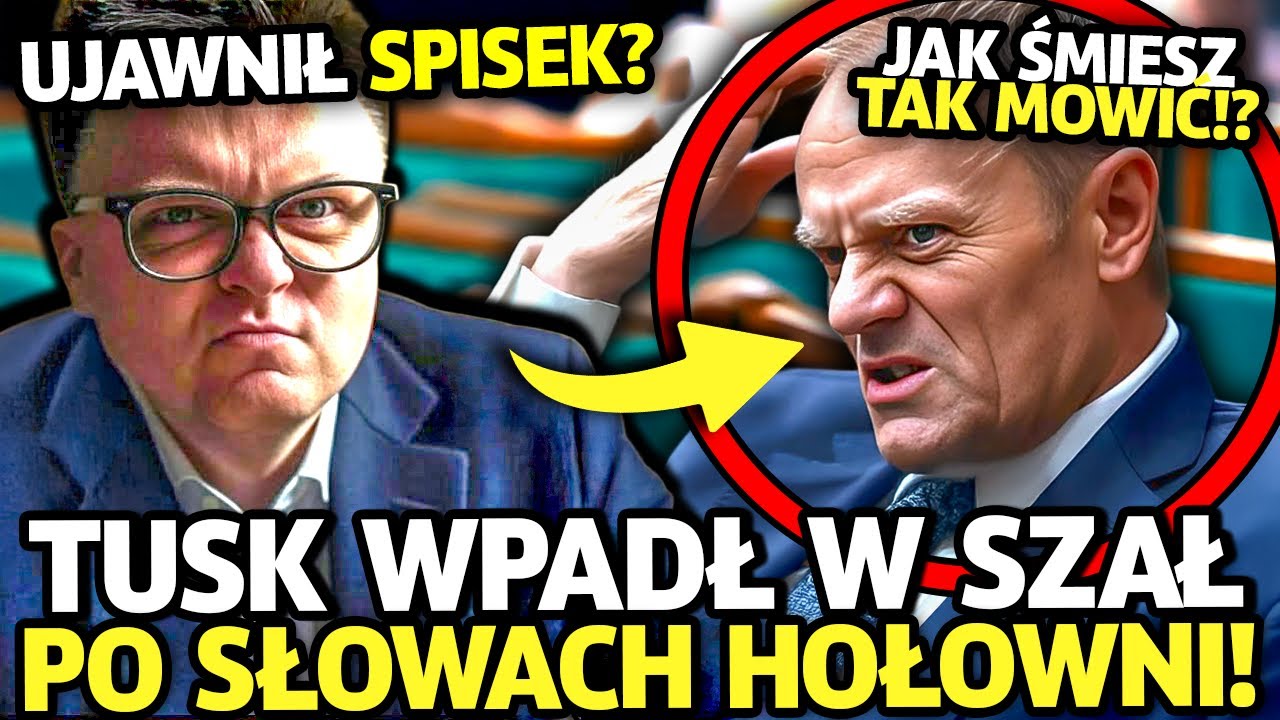 TUSK W PANICE AŻ KRZYCZAŁ PO SŁOWACH HOŁOWNI! ZDRADA W KOALICJI! PREMIEJ...