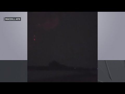 St. Elmo's Fire captured on video in Florida