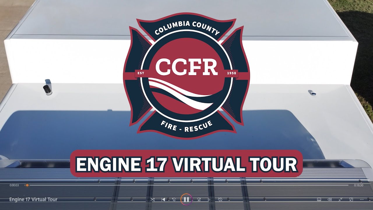 Columbia County Fire Rescue | New Engine 17 Virtual Tour
