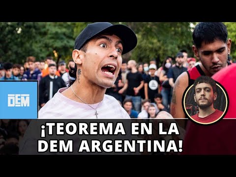 ¡TEOREMA EN LA DEM ARGENTINA!