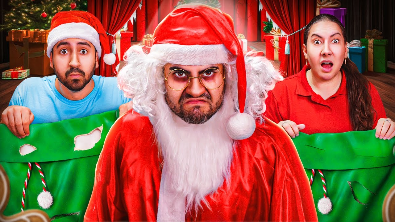 QUEM IMPRESSIONAR MAIS O PAPAI NOEL, GANHA *Foi tenso