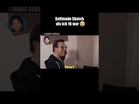 Kleiner Sketch als ich noch minderjährig war 🥹 😄 made by davis schulz #lustigeclips #humor #fyp