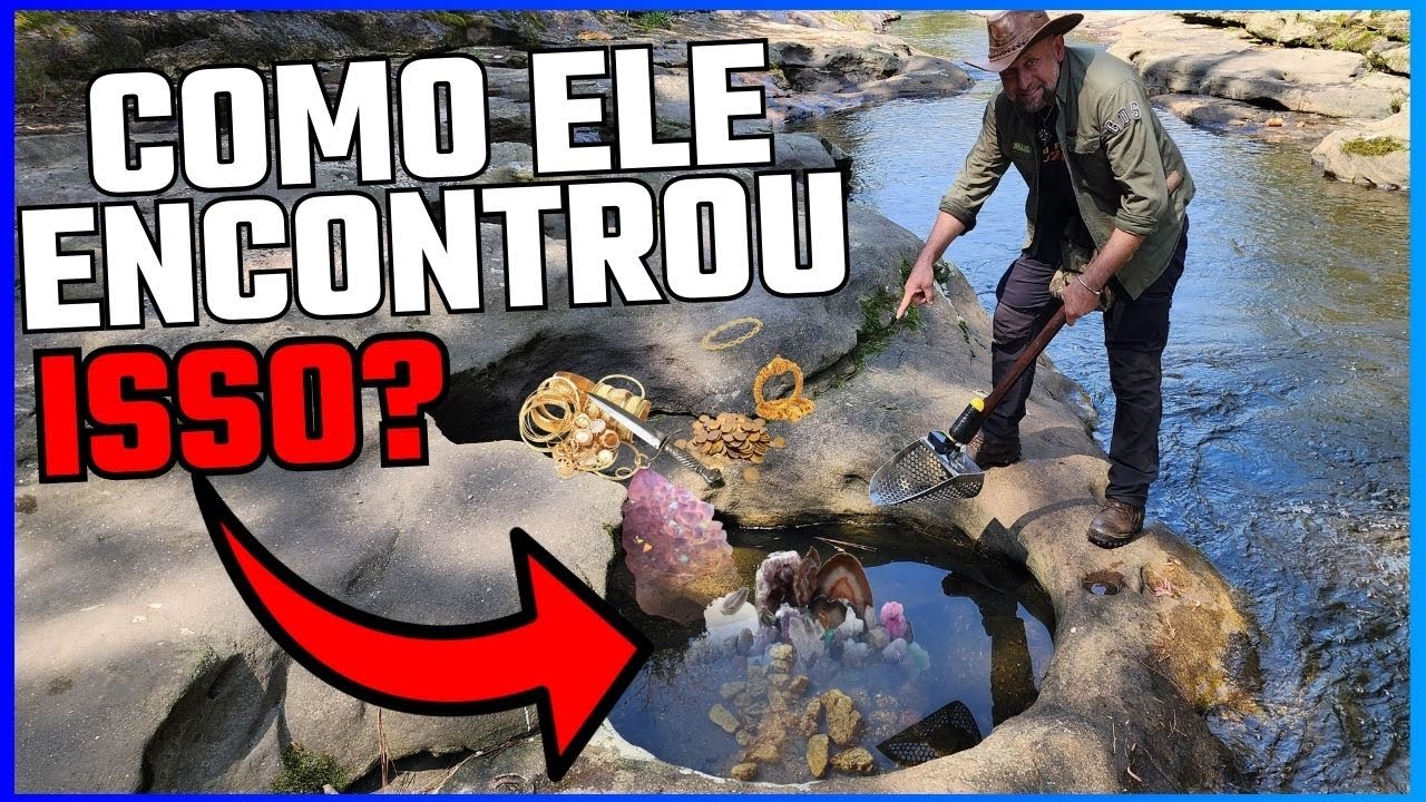 Veja como eu achei PEDRAS PRECIOSAS no RIO