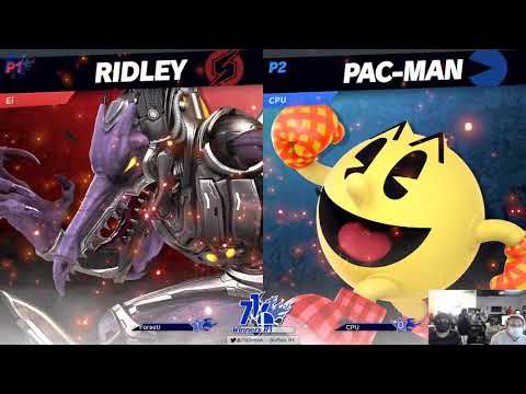 BSSP11 - Forseti (Ridley) Vs. CPU (Pac-Man) - SSBU Winners R1