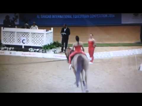 Pascale Wagner - CVI Doha/Katar 2014 Pflicht