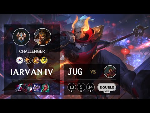Jarvan IV Jungle vs Graves - KR Challenger Patch 11.4