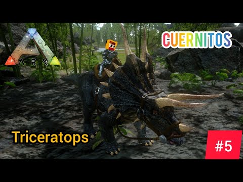 Cómo domar un Trike  y todas sus habilidades en Ark Mobile🦖 Uno de los mejores dinos😎😎