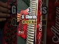 Diatonic Accordion - G Chord on Accordion #accordion #acordeón #garmon #diatonicaccordion #tutorial