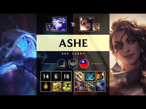 Ashe ADC vs Samira - TW Challenger Patch 25.19