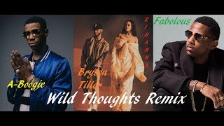Wild Thoughts - A Boogie, Fabolous, Rihanna, and Bryson Tiller [REMIX]