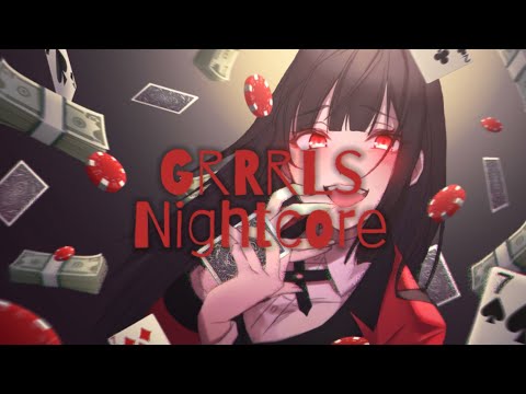 「Nightcore」GRRRLS - AViVA [Lyrics]