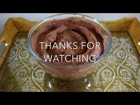 How to make chocolate buttercream Video