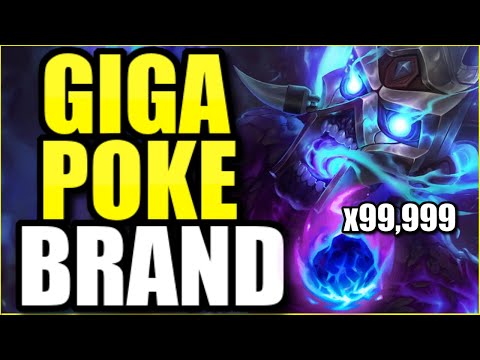 The ONLY way to play Brand in Season 11... is to go GIGA POKE (BEST BUILD) - League of Legends