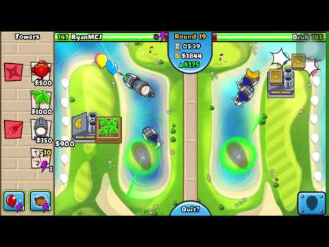 BTD Battles Mobile Ep. 60 Private Match w/ Topias