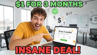 How To start Shopify for 3 months for Only $1 QUICK AND EASY