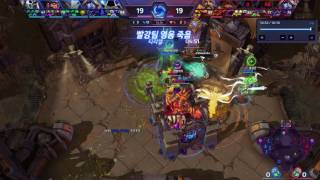 3vs5 우두 쟁탈 한타