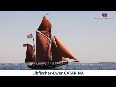 Elbfischer-Ewer CATARINA auf der Werft und Vorbereitungen für die Saison
