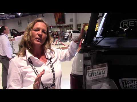 Retrax One XR & Pro XR Ret retractable Tonneau Cover - SEMA 2018