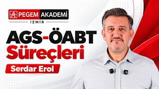 2026 AGS-ÖABT Süreç Rehberi l Serdar Erol l Pegem Akademi İzmir
