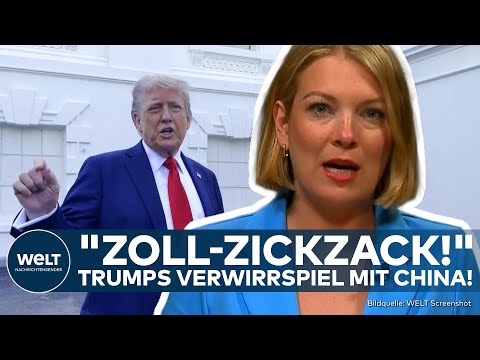 US-HANDELSKRIEG:  "China dürfte verwirrt sein!" Trump vollzieht Kehrtwende - und rudert zurück!