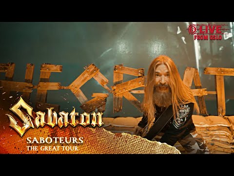 SABATON - Saboteurs (Live - The Great Tour - Oslo)