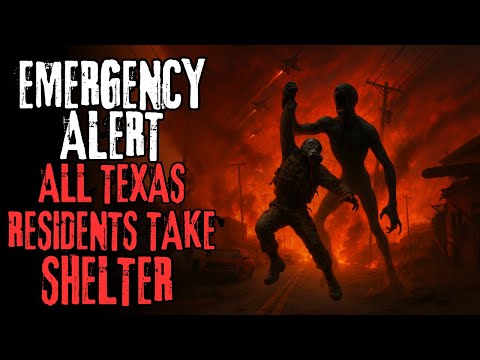 "EMERGENCY ALERT: All Texas Residents Take Shelter" Creepypasta