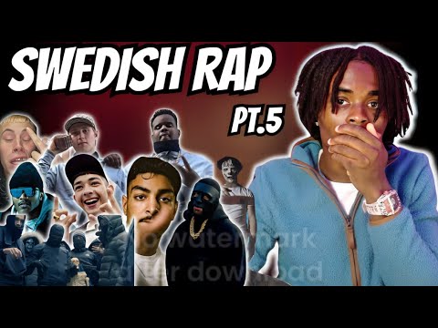 REACTING TO SWEDISH RAP (Rozh, Dree Low, Dizzy, Robbish, C.Gambino) PT.6 || SWEDEN!!! (SWEDISH RAP)