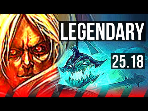 VLADIMIR vs HECARIM (TOP) | Legendary | BR Challenger | 25.18