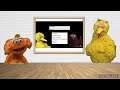 Big Bird Watches The Universal And THX Tex Logos