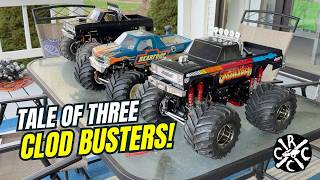 Three New Clod Busters Added To Our RC Monster Truck Fleet!