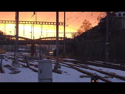 Ausfahrt Thurbo SBB SG-Güterbahnhof (4K)