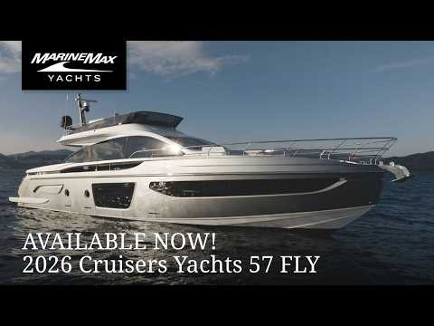 2026 Cruisers Yachts 57 Fly Video