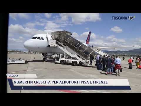 2022-04-10 TOSCANA - NUMERI IN CRESCITA PER AEROPORTI PISA E FIRENZE