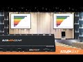 Dual Input HDMI Splitter Supports 4K@60fps Up to Eight Displays - BZBGEAR BG-UHD-DA2x8