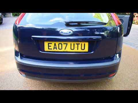 07 Ford Focus 1.8 Zetec Deep Navy Blue