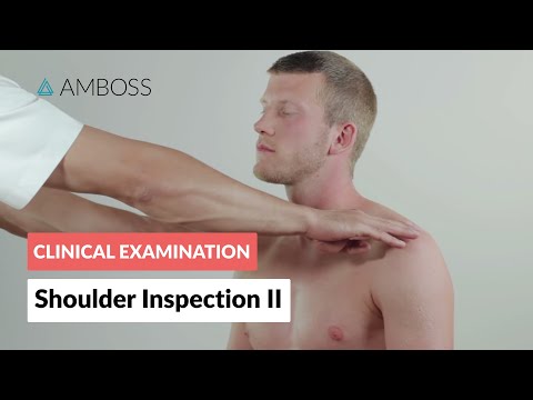Palpation of the Shoulder Region - Part 2 - Clinical Examination