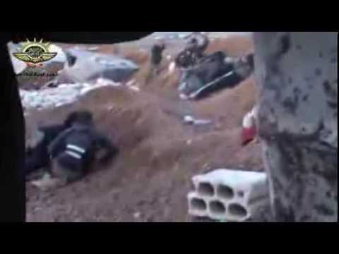 التصدي للرتل القادم لبلدة الناصرية من قبل حركة أبناء حماة