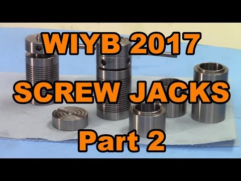 Power Tapping, Fancy dressing on Screw jacks for WIYB 2017 Part 2