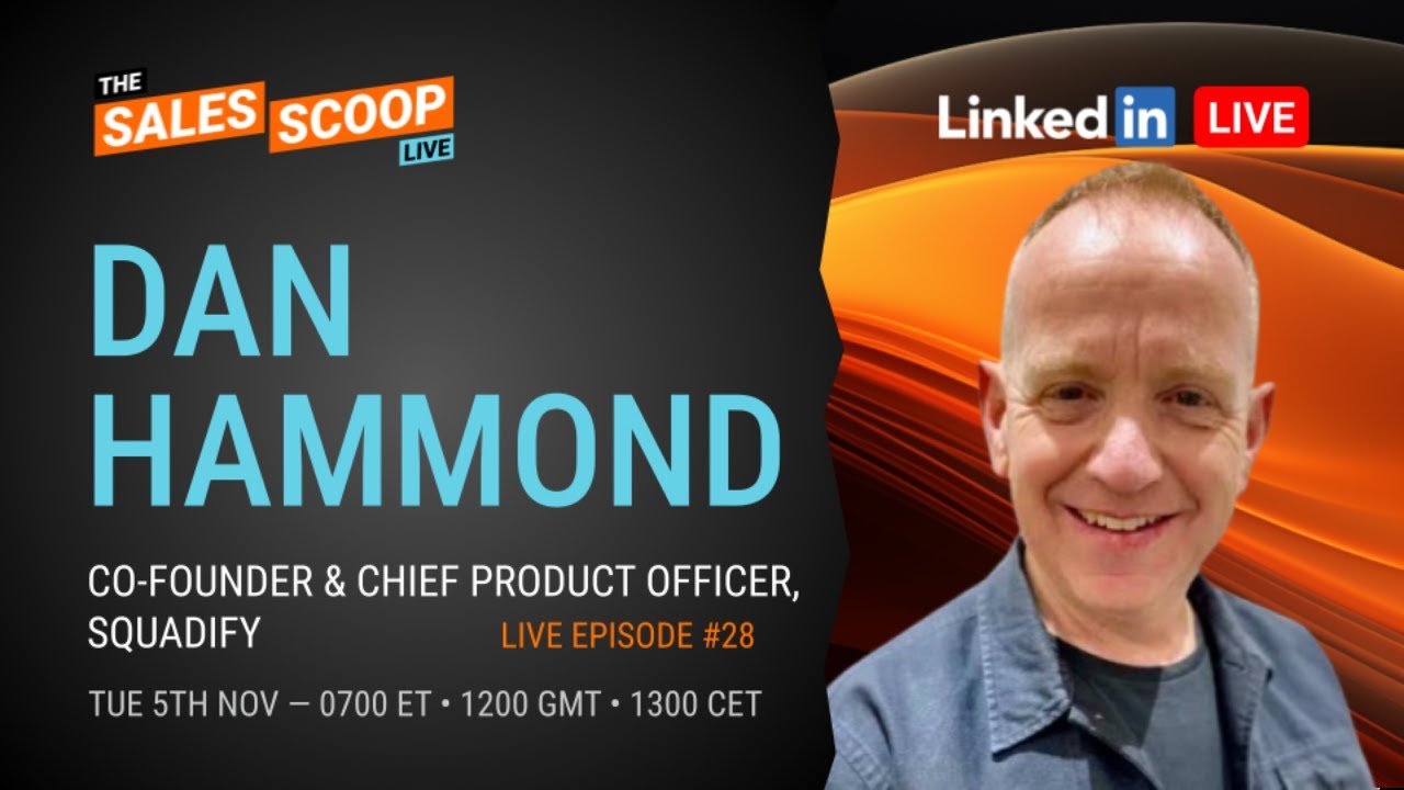 Dan Hammond on The Sales Scoop, Co-Founder & Chief ... - YouTube