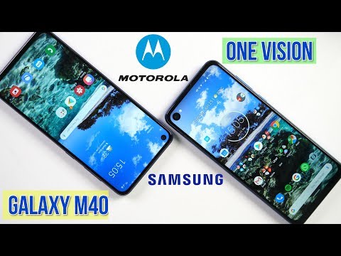 Motorola One Vision vs Samsung M40: Full Comparison | Camera Test | PUBG | Pros & Cons